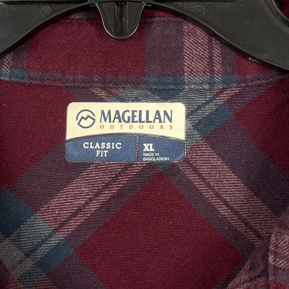 Magellan Shirt Mens XL Classic Fit Button-Down Long-Sleeve Business Casual - Picture 9 of 14